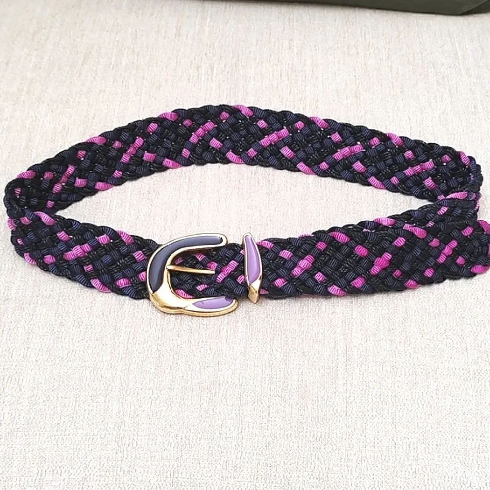 Vintage woven braided